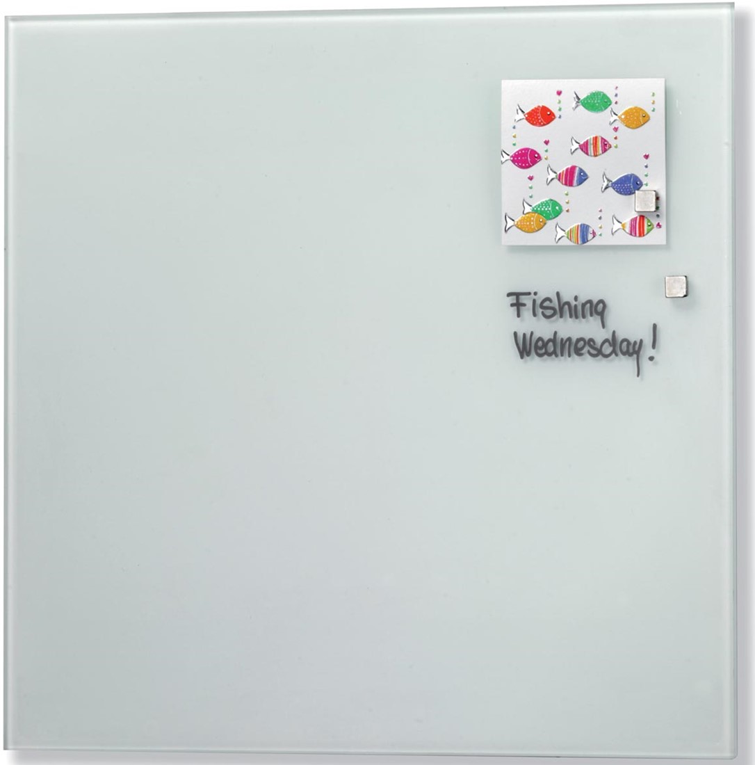 magnetisch glasbord, wit, ft 35 x cm One-Stop-Office-Shop.nl