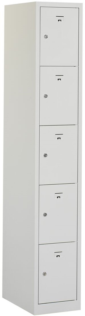 Onbepaald groet Saai Premium Locker 1 kolom 5 deuren 30 cm breed One-Stop-Office-Shop.nl