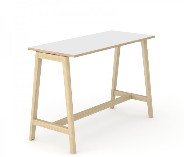 Hoge tafel houten frame kopen?