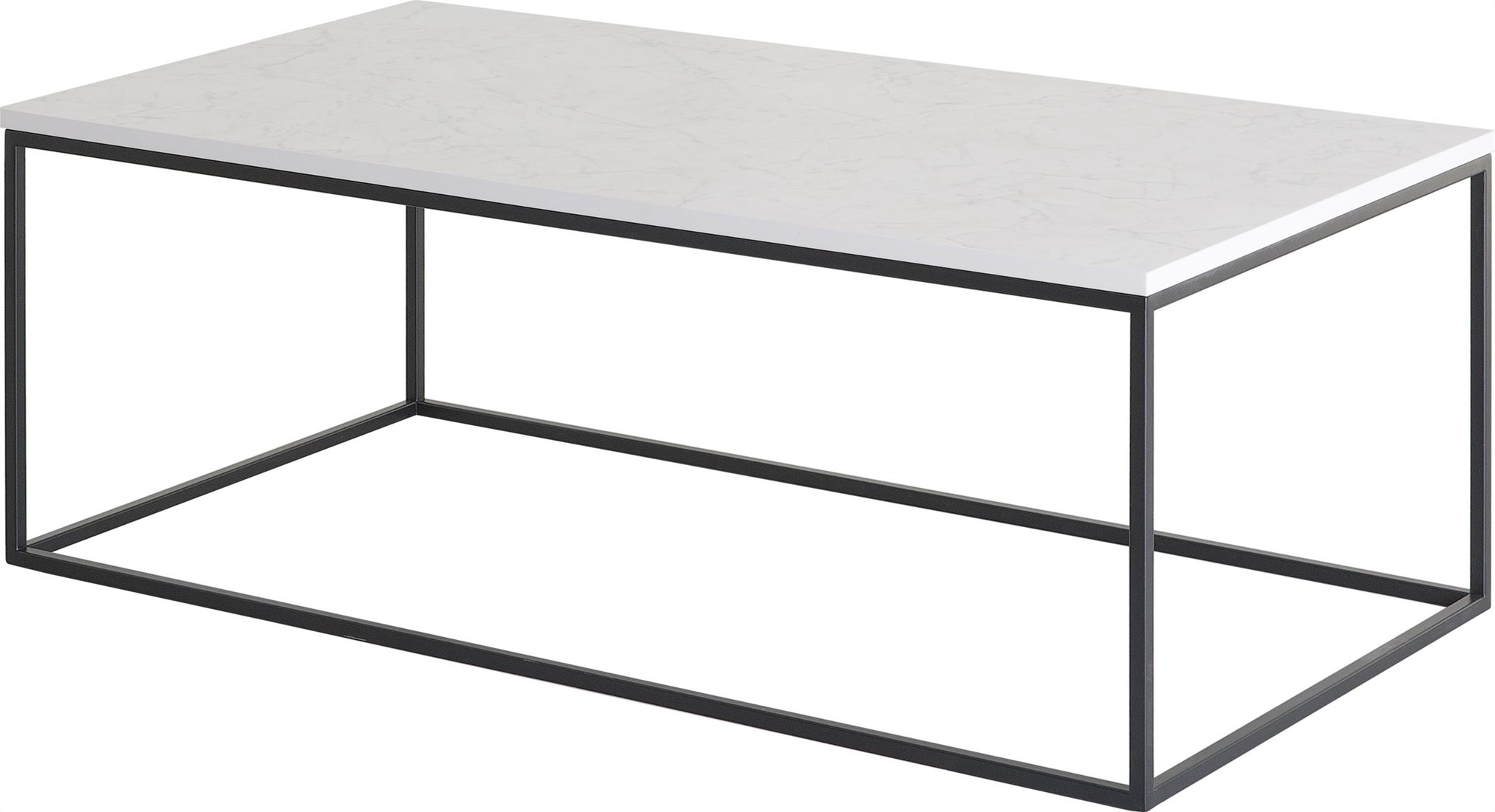 salontafel met minimalistisch frame